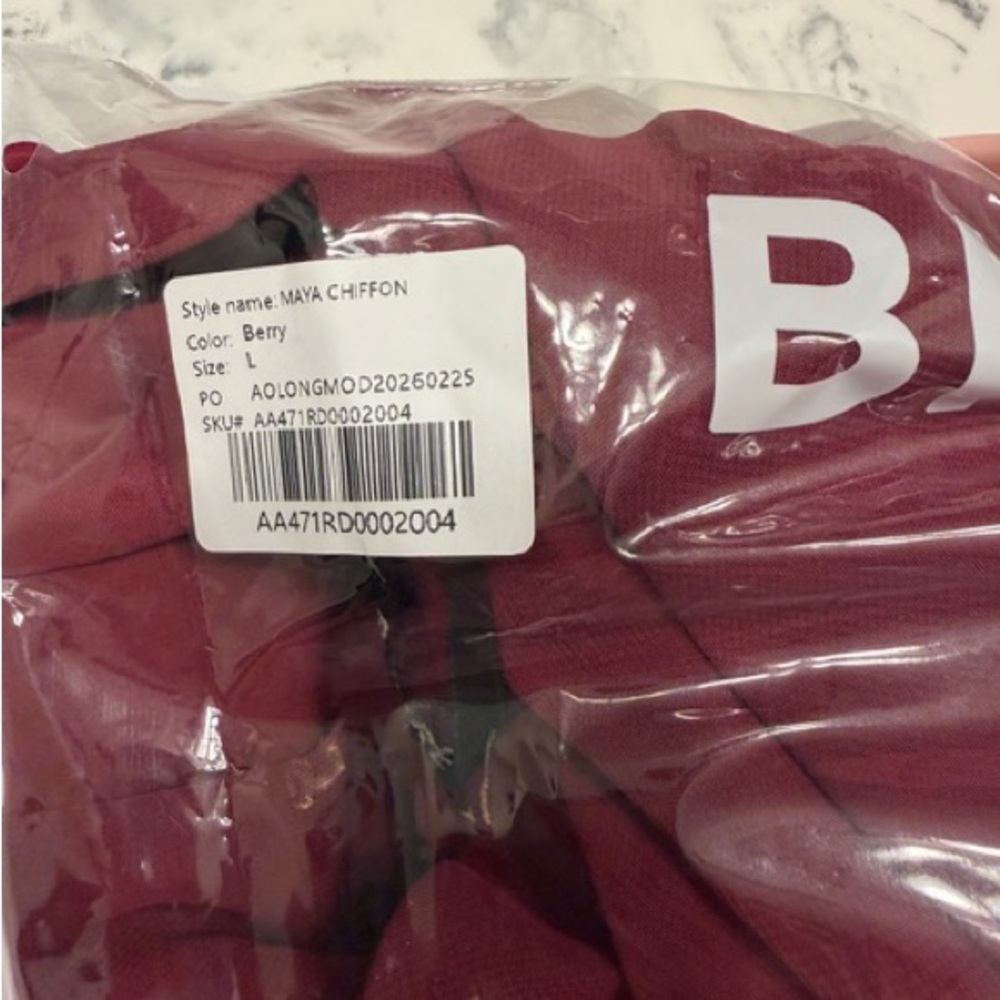 Birdy Grey Maya Dress in Berry - Picture 4 of 4